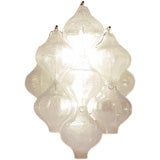 A Dramatic Mazzega Wall light / Sconce