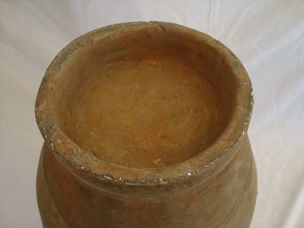 Pottery Large Chinese Storage Jar or Vase