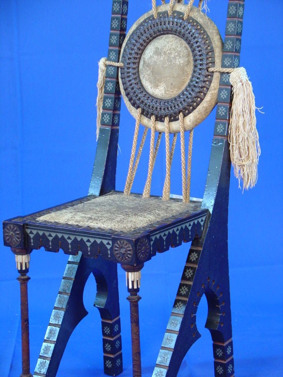 A Desk or Side Chair by Carlo Bugatti