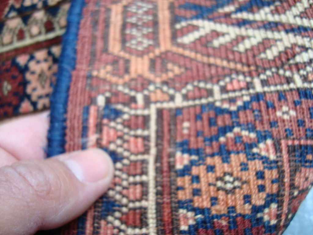 Tekke Main Carpet, West Turkestan In Good Condition For Sale In NYC, NY