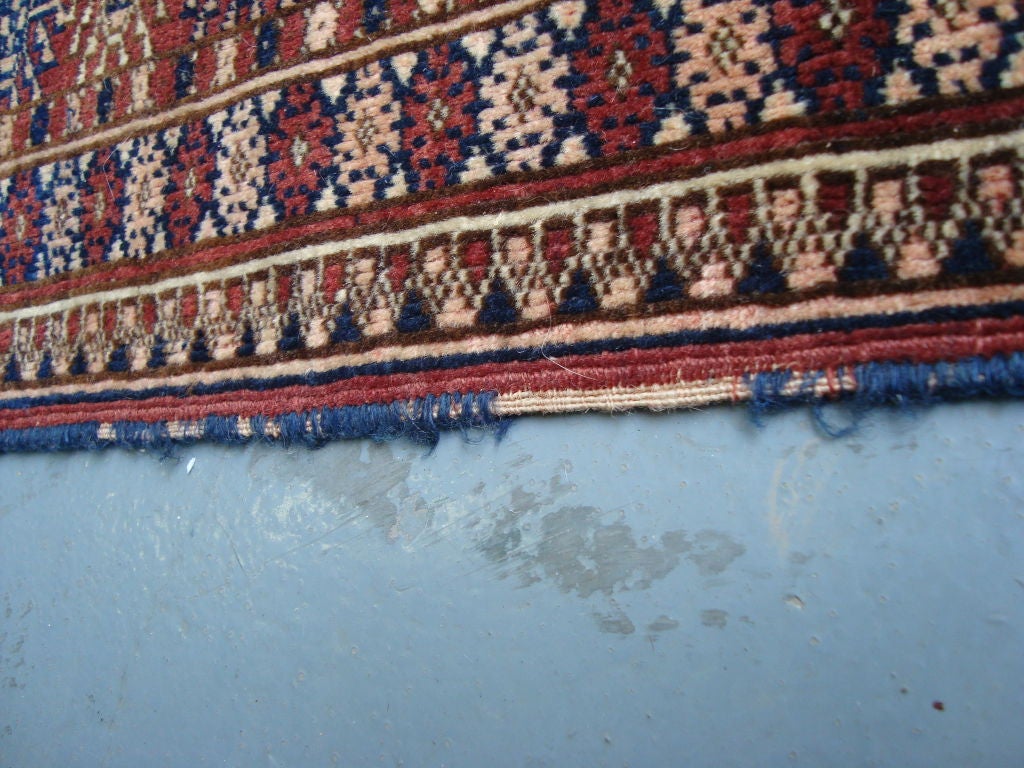 Wool Tekke Main Carpet, West Turkestan For Sale
