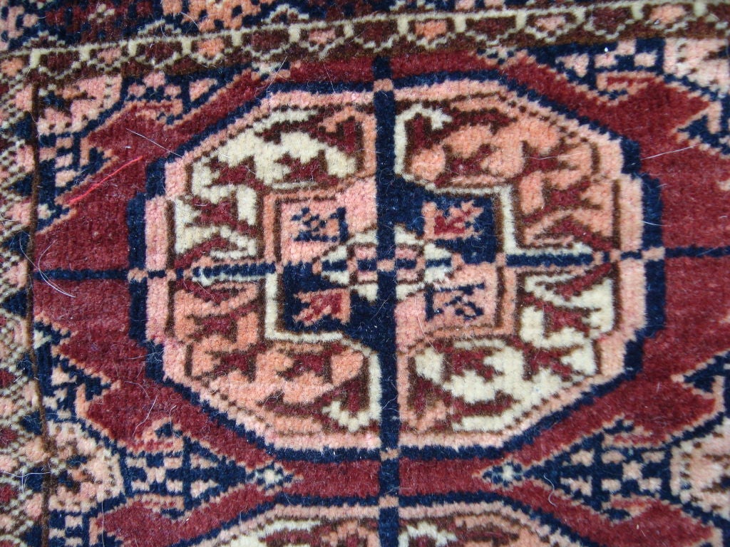 Tekke Main Carpet, West Turkestan For Sale 1