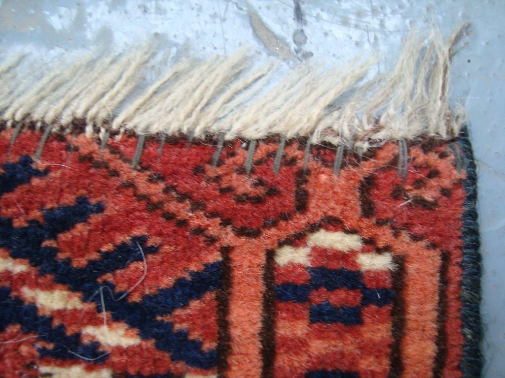 Wool Tekke Main Carpet, West Turkestan For Sale