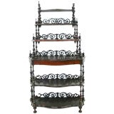 An Beautifully Carved Etagere