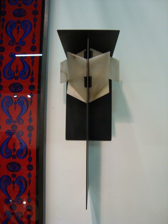Pierre Chareau Grande Mouche wall sconces