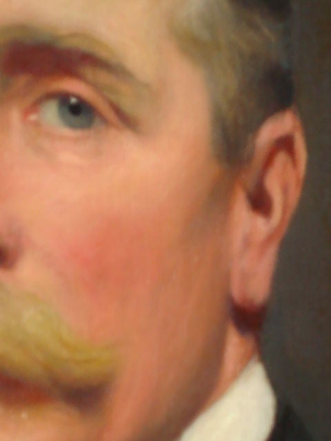 Portrait of Sir F.H. Thorton by John St. Helier Lander In Good Condition In NYC, NY