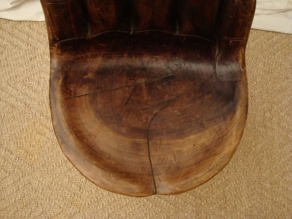 Carved Hand Chair after Pedro Friedeberg For Sale 2