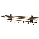 French Bamboo Coat Rack