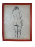 Vintage 1950
s Pencil Nude