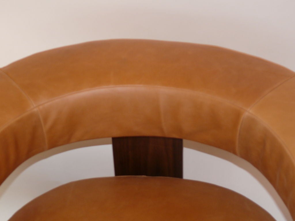 20th Century Walnut Horseshoe Chairs