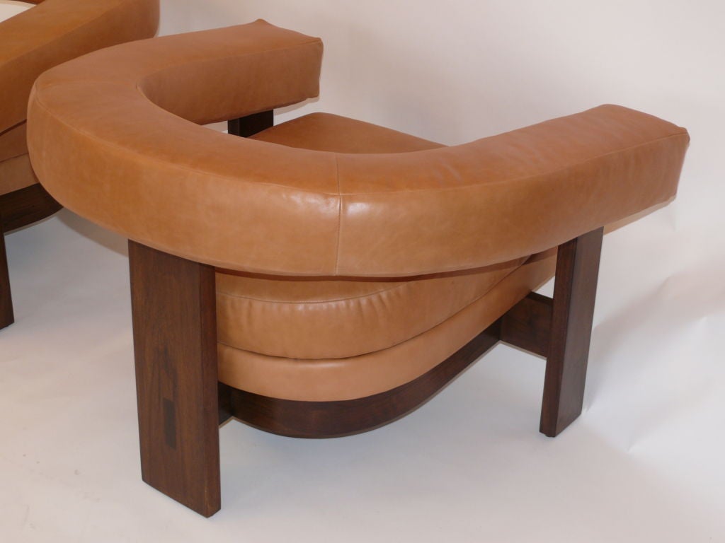 Walnut Horseshoe Chairs 5