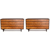 Vintage Burled Walnut Chest of Drawers