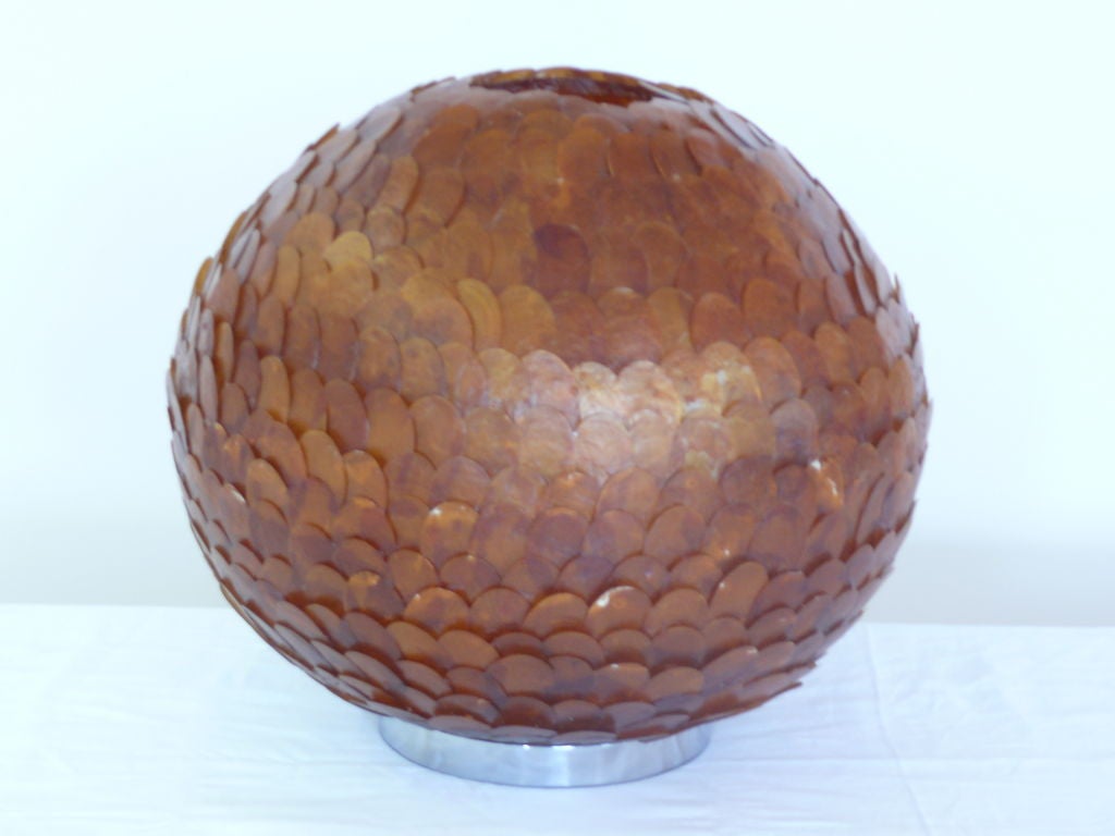 Capiz Shell Lamps