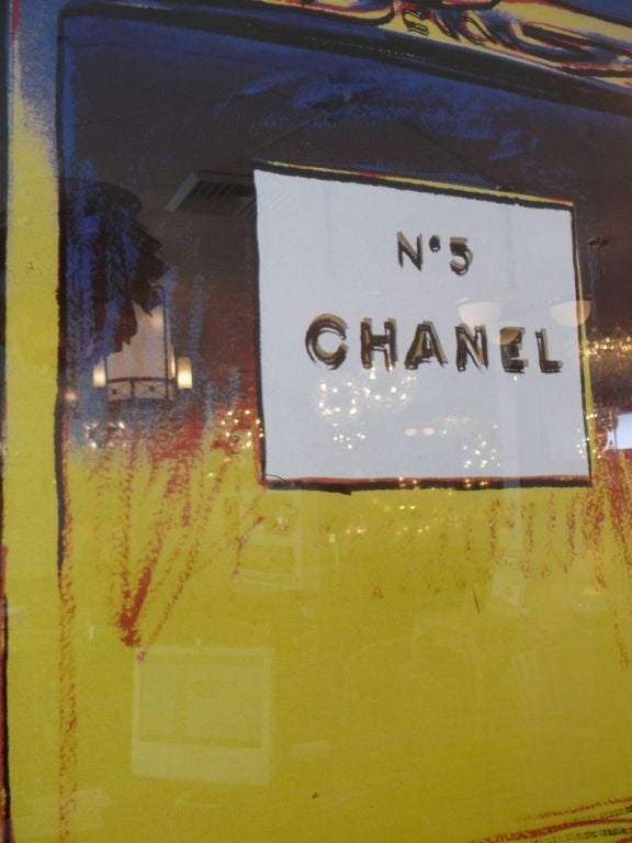 French Giant Chanel Print by Andy Warhol