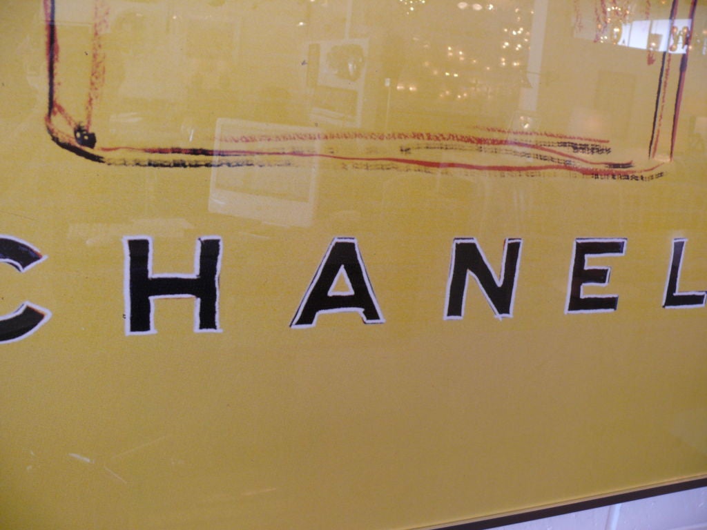 20th Century Giant Chanel Print by Andy Warhol