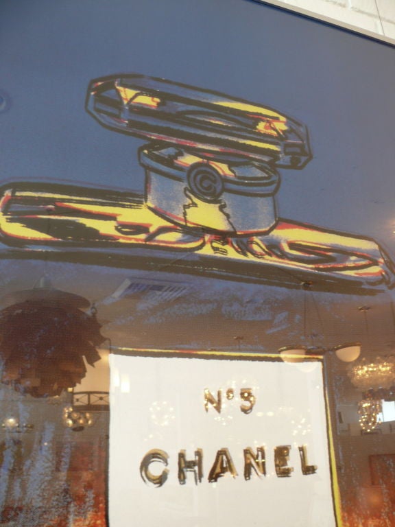 Plexiglass Giant Chanel Print by Andy Warhol