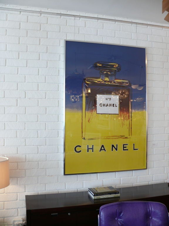 Giant Chanel Print by Andy Warhol 2