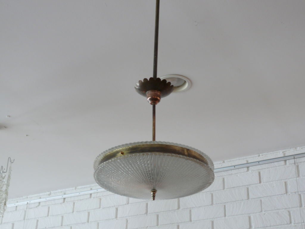 Italian Saucer Pendant