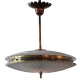 Italian Saucer Pendant