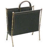 Jacques Adnet Magazine Holder