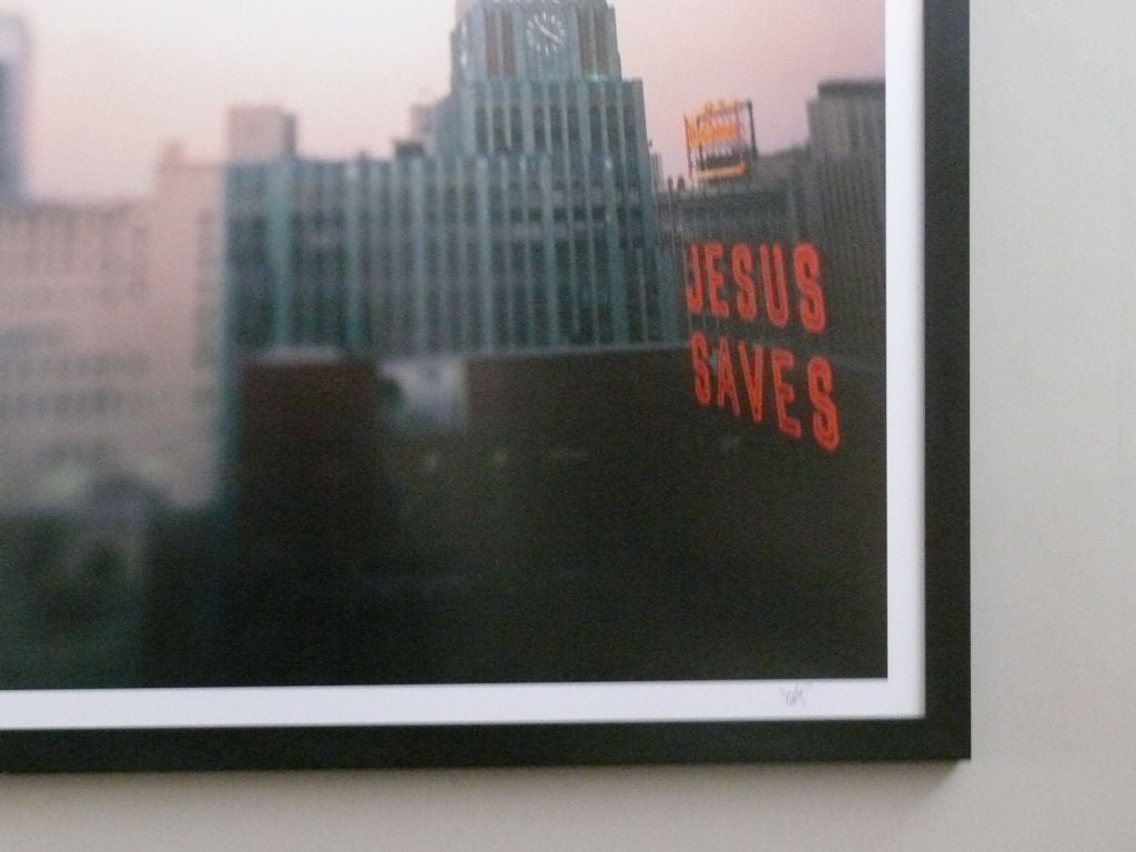 Contemporary Jesus Saves by Felipe Dupouy