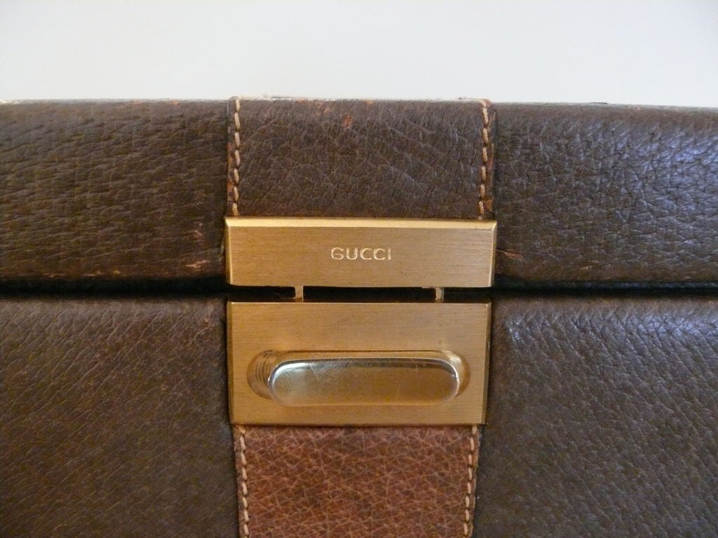 Leather Gucci Jewelry Box
