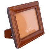 French Leather Picture Frame