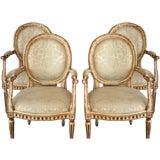 Set of Four Chairs, Early 19th Century