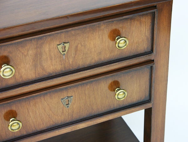 THE HOTEL COLLECTION TWO DRAWER NIGHT STAND