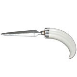 Faux Boar Tusk Letter Opener