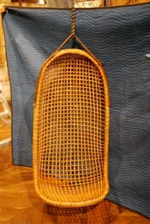 Hanging Wicker Basket Chair