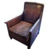 vintage leather chair
