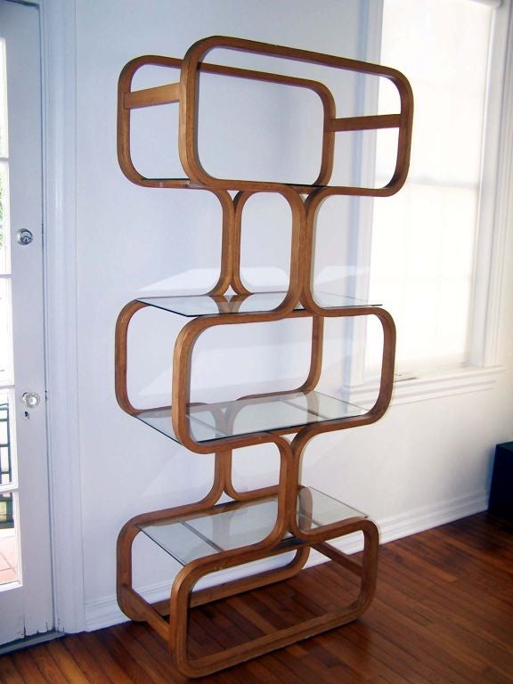 Mid-20th Century Modernist Shelving Unit