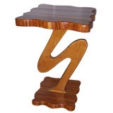 Sculptural Mid-Century  Side Table / Stand