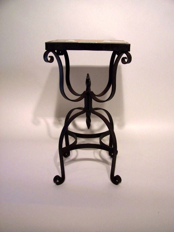 Iron California Tile Table / Stand
