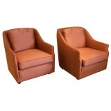 Pair of  Lounge Chairs  by Henredon