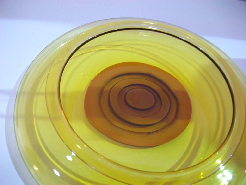 Blown Glass Lino Tagliapietra Bowl