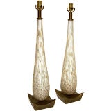 Tall Pair of Fratelli Toso Lamps