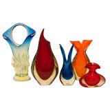 Collection of Colorful Glass; Priced Individually