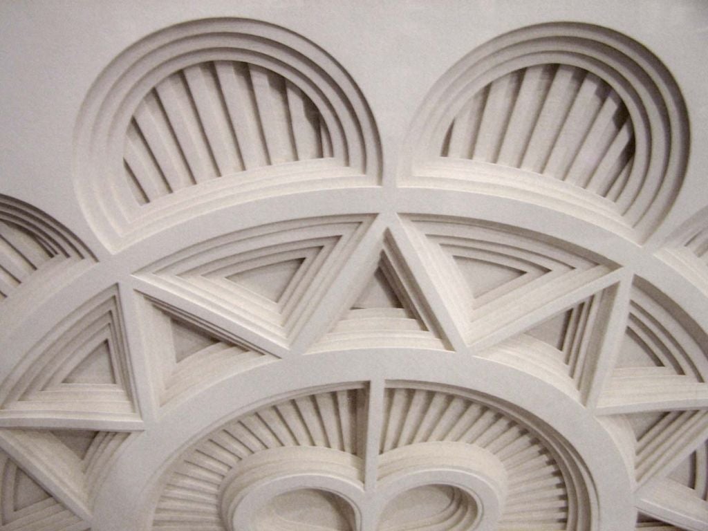 Pair of Nancy Miller Paper Sculptures