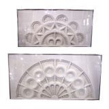 Pair of Nancy Miller Paper Sculptures