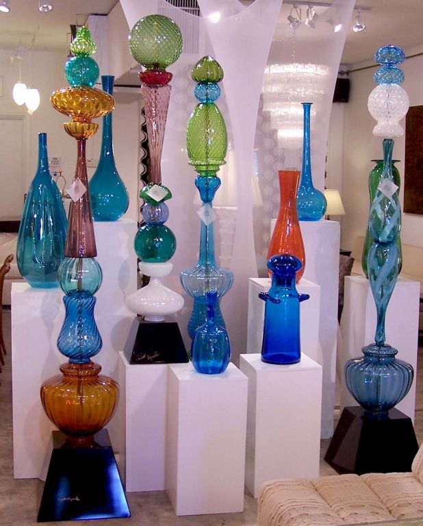Massive Corbett Reynolds Mid-Century Glass Sculpture 3