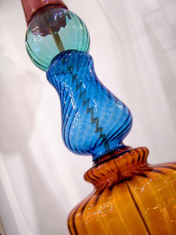 Massive Corbett Reynolds Mid-Century Glass Sculpture 1