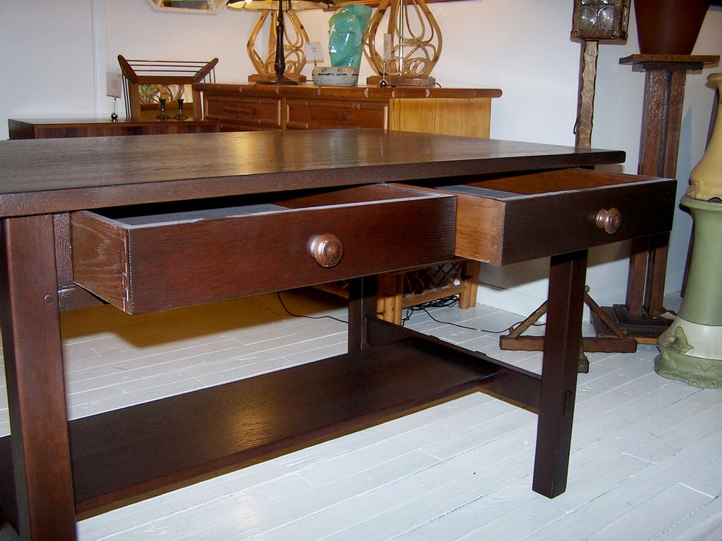 L&J.G. Stickley Desk / Library Table