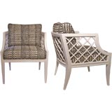 Pair of Arm Chairs by Grosfeld House