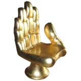 Manner of Friedeberg Carved & Gilded Hand Chair