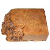 Signed Michael Elkan Burled Maple Wood Box