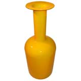 Holmegaard Kastrup Danish Bottle Vase