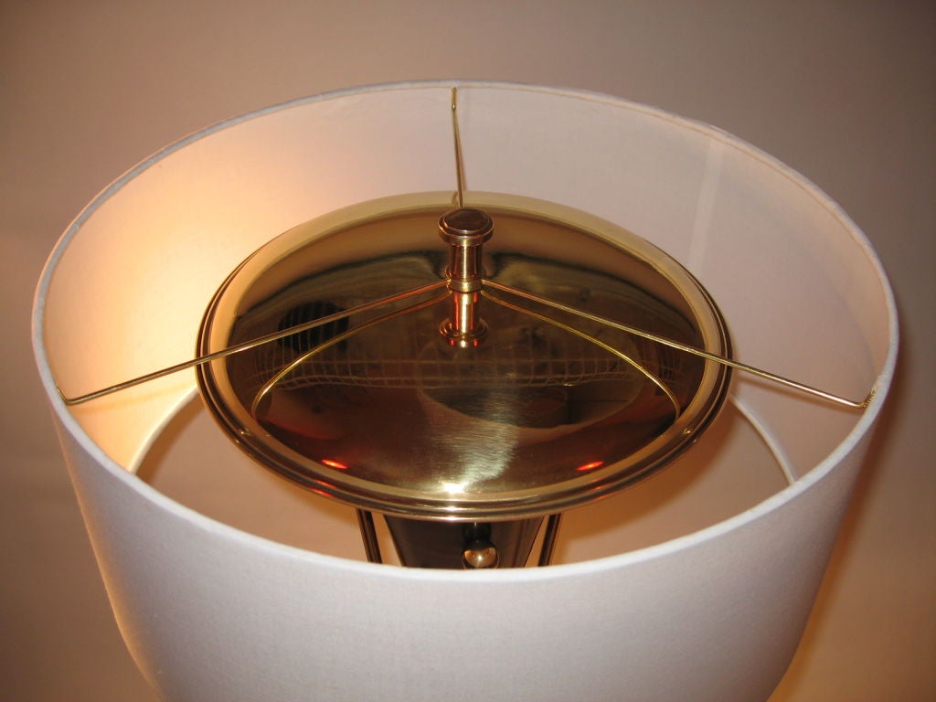Mid-20th Century Pair Stiffel Machine Age Style Table Lamps