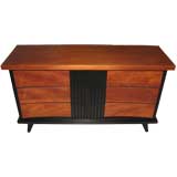 Vintage Dixie Furniture Company Six Drawer Dresser Cabinet